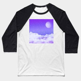 Clouds Baseball T-Shirt